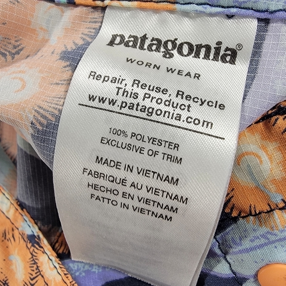 PATAGONIA Stretch Planing Pocket Boardshort Swim Sport Shorts Floral Womens 6 - Picture 5 of 13